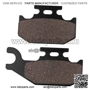 Rear Brake Pads for Rhino 660 2004-2007 Rhino 450 2004-2009 Raptor 700