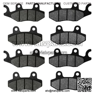 Front&Rear Brake Pads Motorcycle for ATV YXR700F Rhino 700 4x4 Fi 2008-14