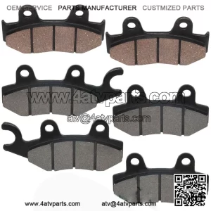 Front Rear Brake Pads for YFZ450 2012 2013 / YFZ450R 2009-2017