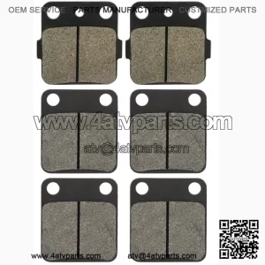 Brake Pads for Raptor 350 YFM350 2004-2013 Front Rear Brakes