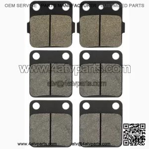 Brake Pads for Banshee 350 YFZ350 1990-2006 Front Rear Brakes