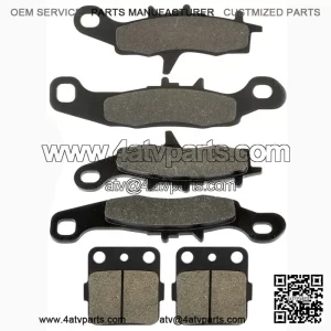 Brake Pads for Kawasaki KFX450R KFX 450 R 2008-2014 Front Rear Brakes