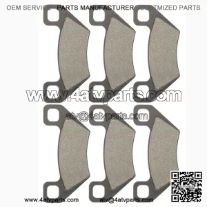 Front Rear Brake Pads for Arctic Cat 400 Man Auto Le 4X4 2005-2008