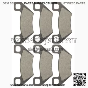 Front Rear Brake Pads for Arctic Cat 650 TRV H1 Auto Plus LE Multirider 4X4 2007
