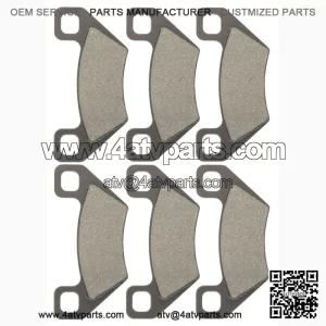 Front Rear Brake Pads for Arctic Cat Mud Pro 650 4X4 H1 2010 / 4X4 2010 2011