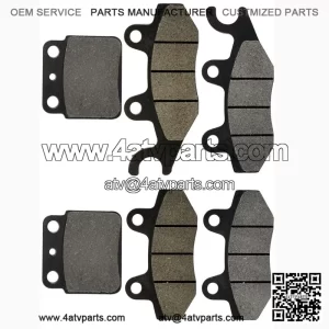 Front & Rear Brake Pads for Suzuki LTR450 LT-R450 Quadracer 450 2006-2014