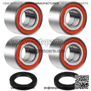Can-Am Defender Maverick Wheel Bearings Kit - Complete 4 Pcs Set for Front & Rear Axles