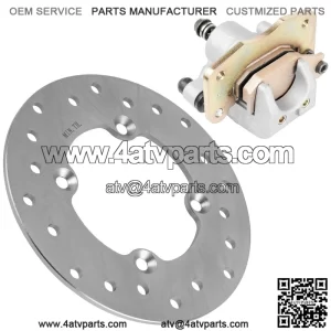 For Can-Am Outlander 800R / MAX 800R 2006-2008 Rear Brake Disc Rotor W/ Caliper