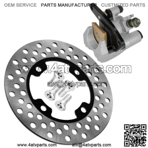 For Yamaha Kodiak 400 YFM400 2x4 4x4 2003-2006 Front Brake Disc w/ Left Caliper