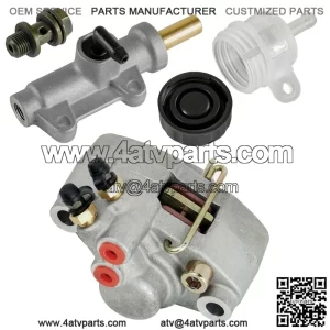 Rear Brake Caliper with Master Cylinder and Reservoir for Polaris Trail Blazer 250 2001-2003
