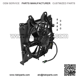 Radiator Cooling Fan Assembly 709200564 for Can-Am Renegade 1000 1000R 2012-2024