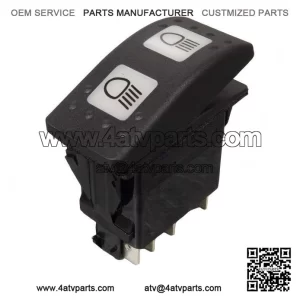 Hi/Low Light Switch 710001725, OEM Can Am 2011-2017 Commander and Maverick.