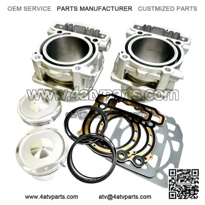 For Outlander Renegade 1000 ?C Stock Bore Cylinder Top End Rebuild Parts Kit.