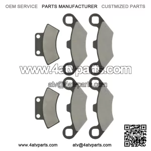 Front Rear Brake Pads??Polaris Xplorer 300 4X4??1996 1997 1998 1999 2000