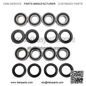 For Odes 800 Dominator Raider 4, Four Wheel Axle Hub Bearing Seal Kit Parts